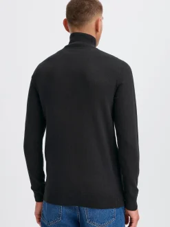 Solid Herren Troyer - SDAkanvis in schwarz