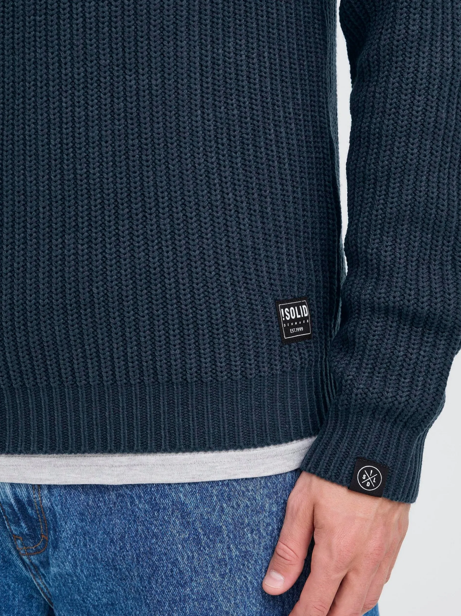 Solid Herren Troyer - SDArian in blau