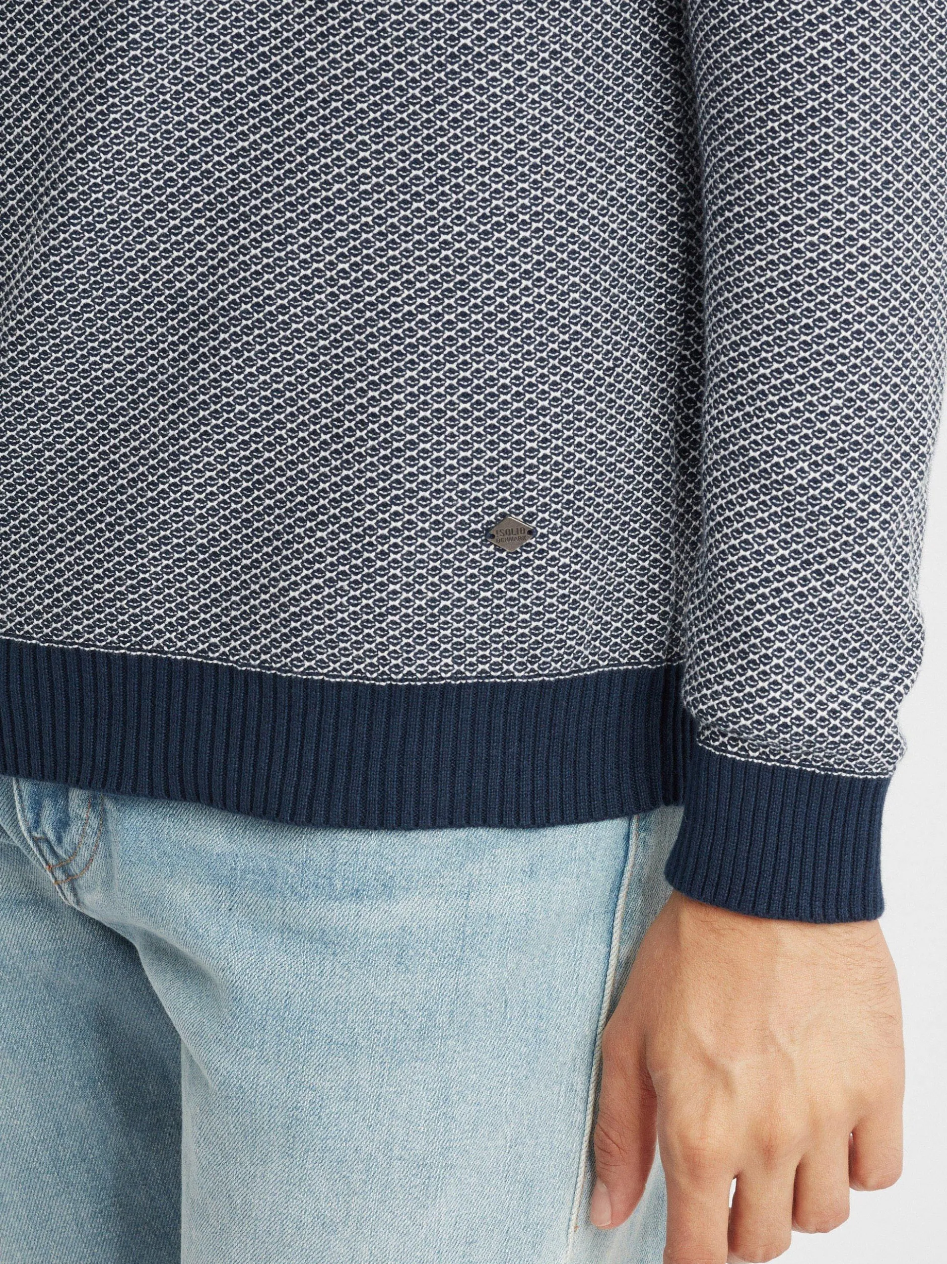 Solid Herren Troyer - SDDuncan in blau