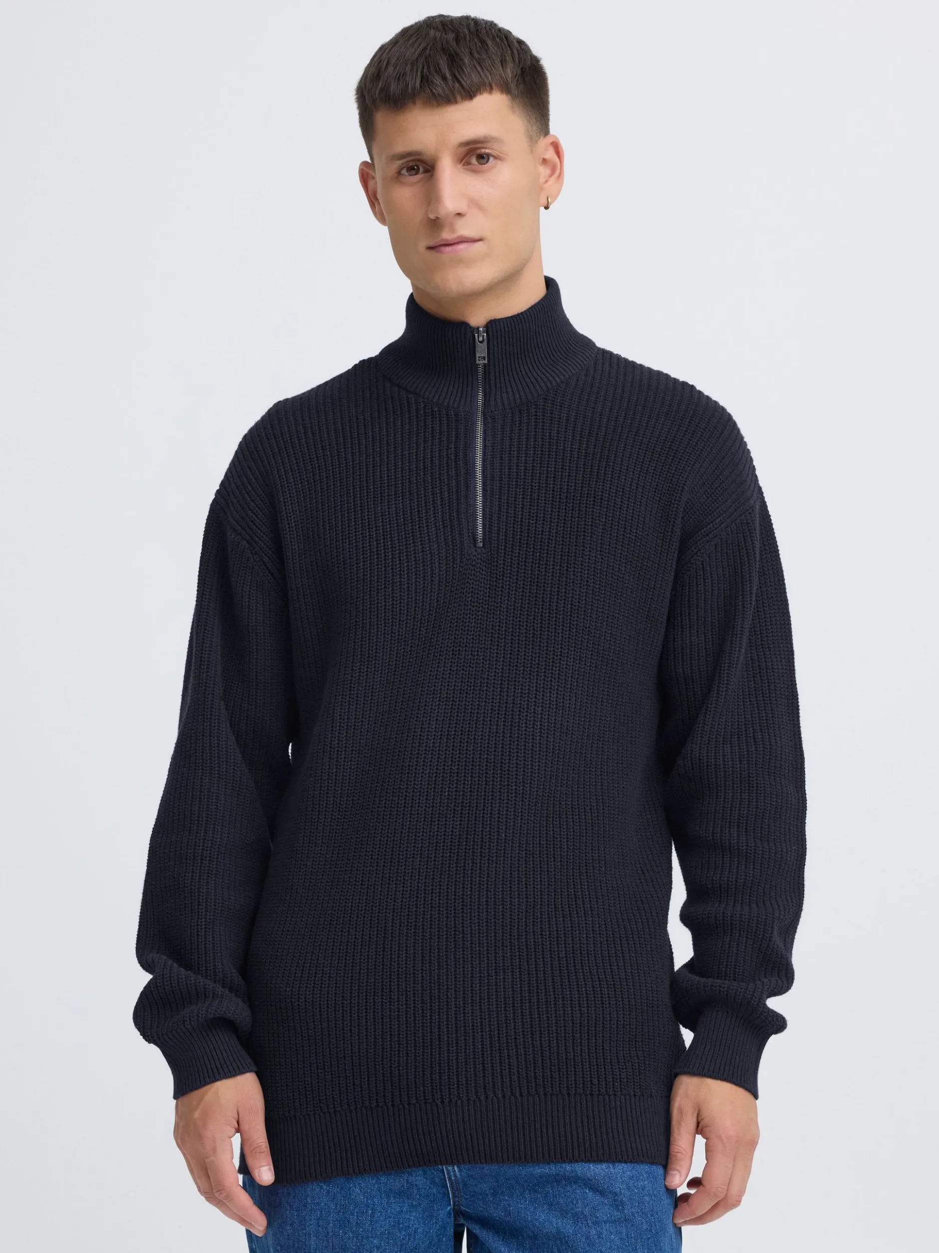 Solid Herren Troyer - SDGoma in blau