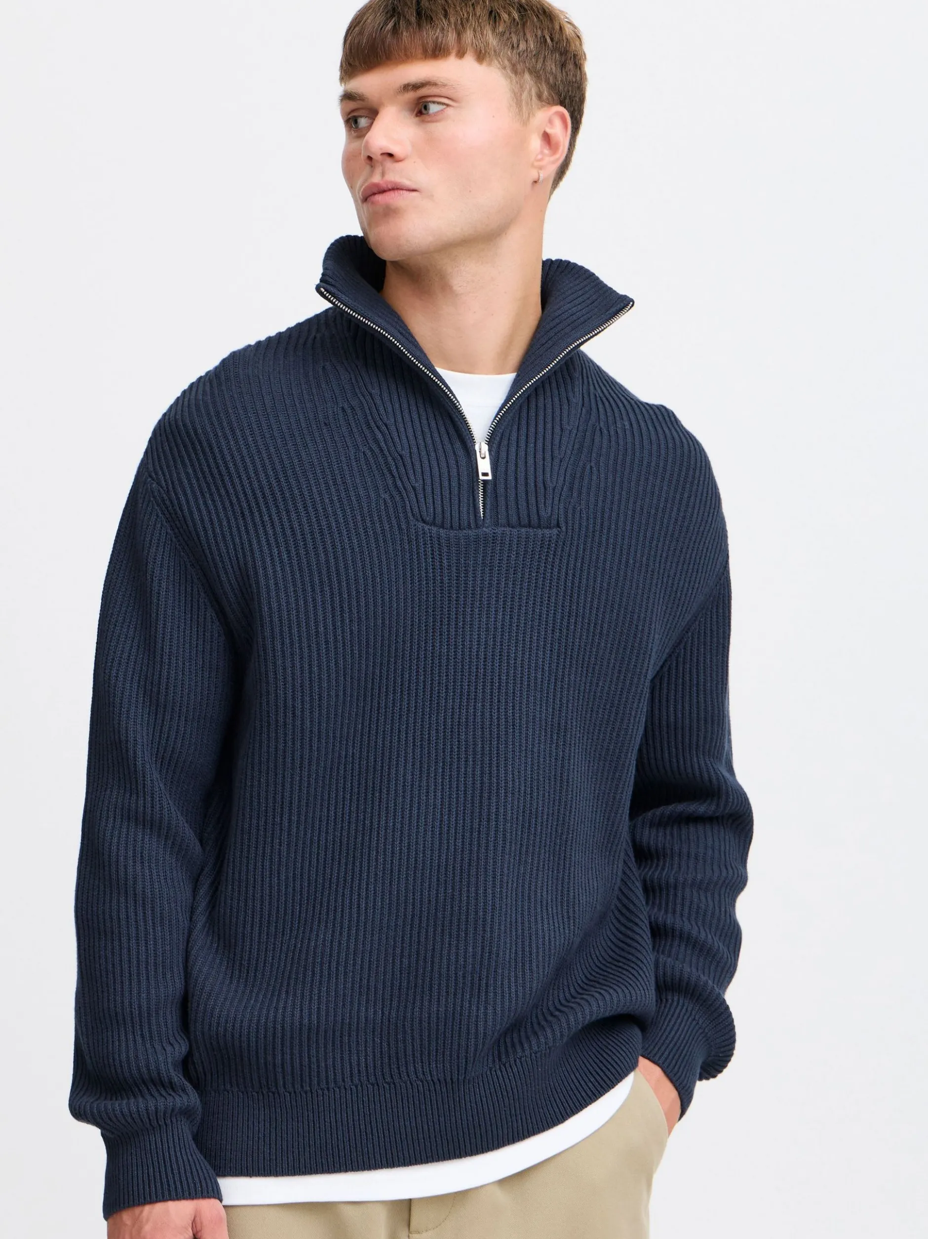 Solid Herren Troyer - SDNalle in blau
