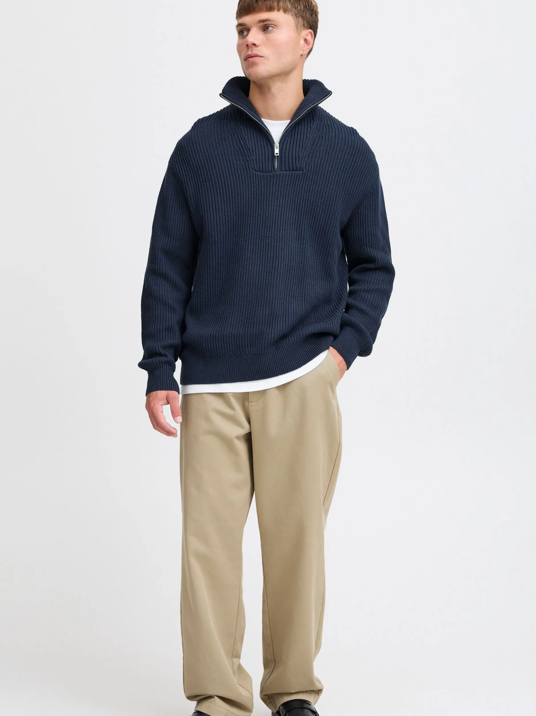 Solid Herren Troyer - SDNalle in blau