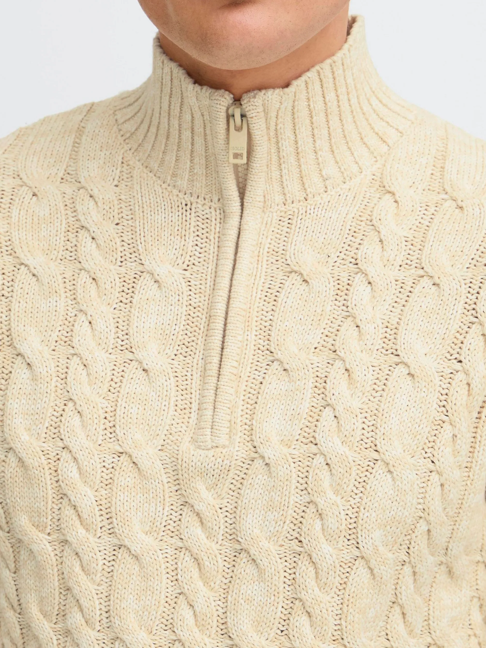 Solid Herren Troyer - SDRichart in beige
