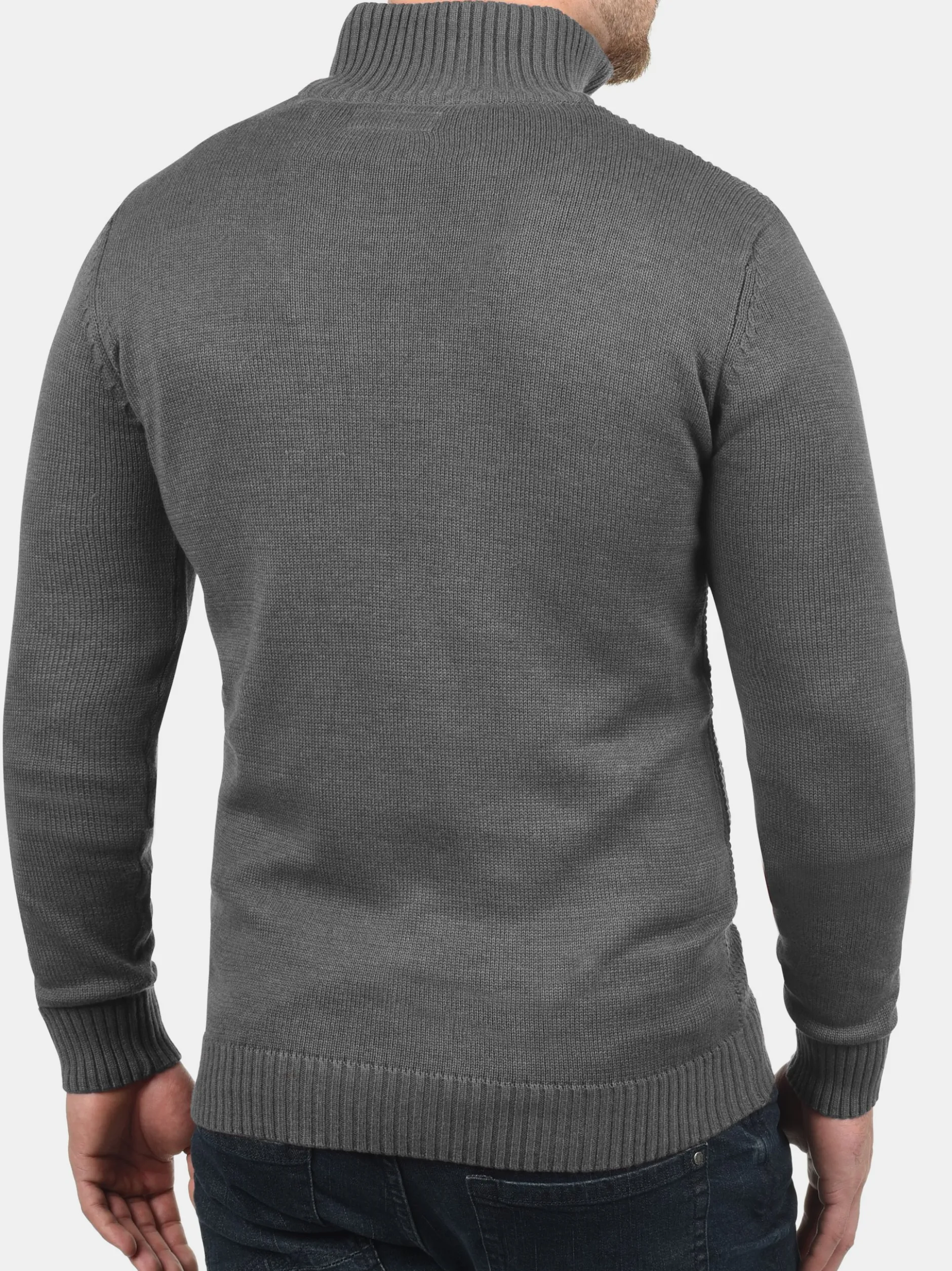 Solid Herren Troyer - SDTommy in grau