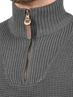 Solid Herren Troyer - SDTommy in grau