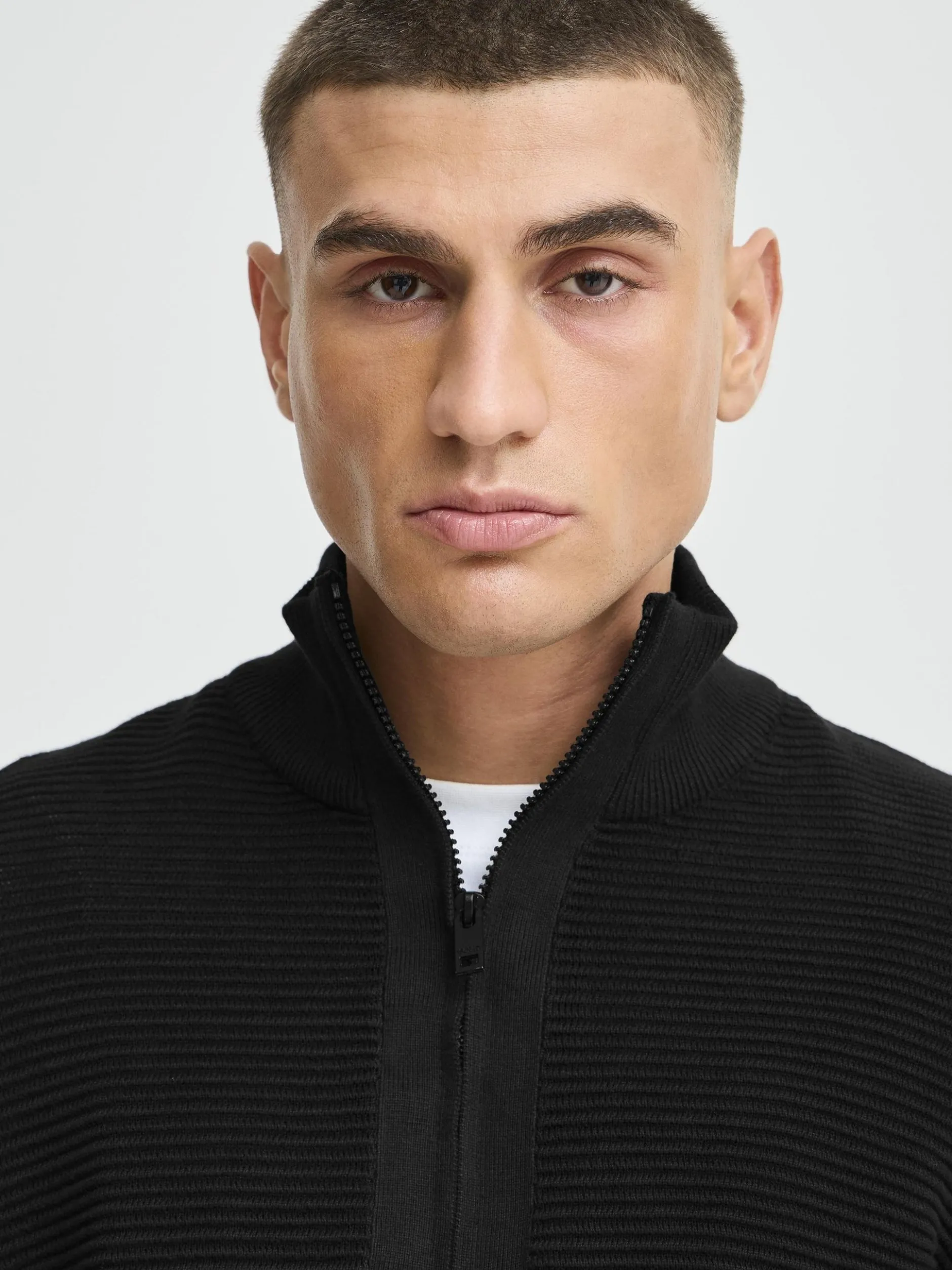 Solid Herren Troyer - SDValencia in schwarz