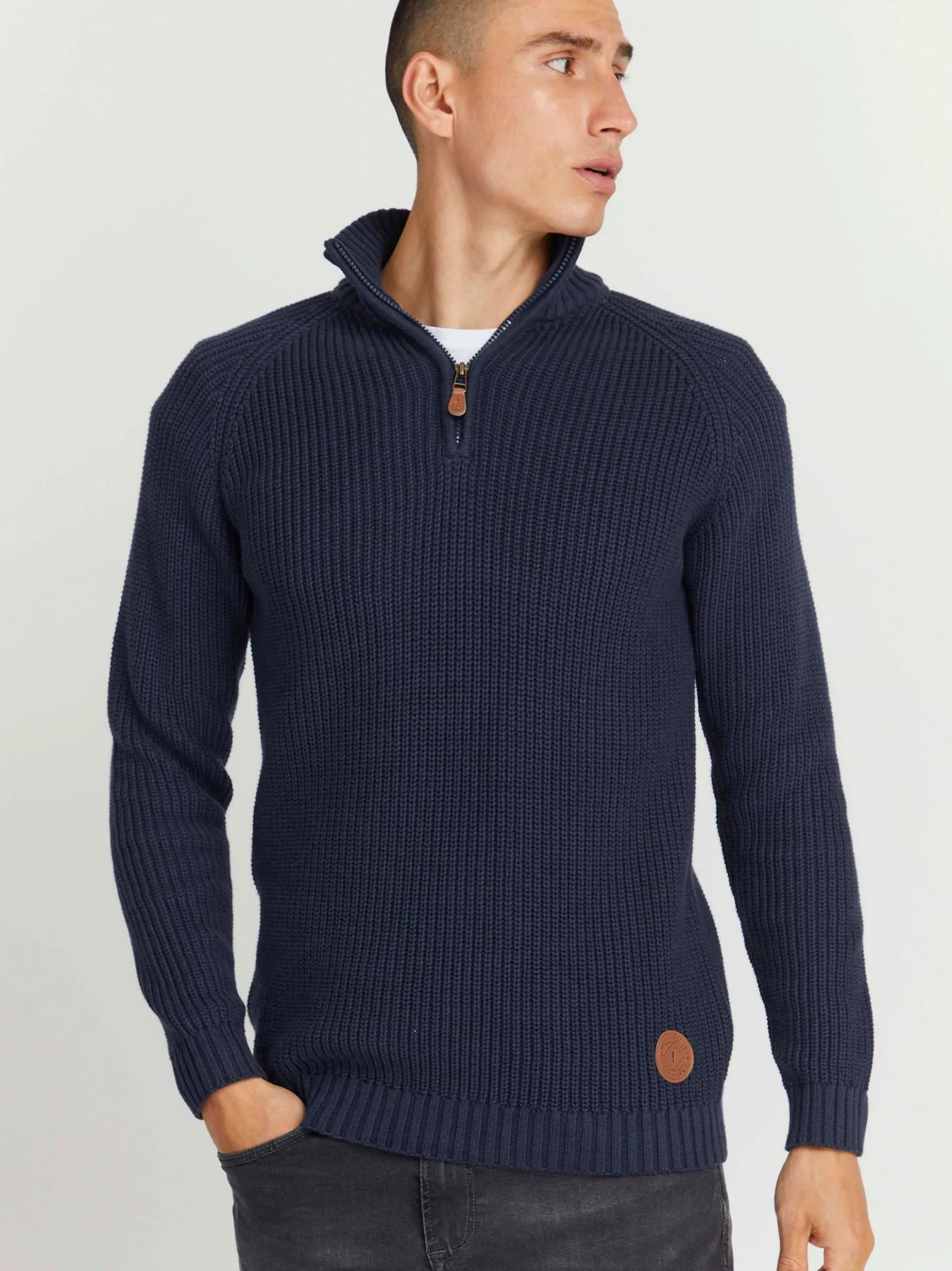 Solid Herren Troyer - SDXenox in blau