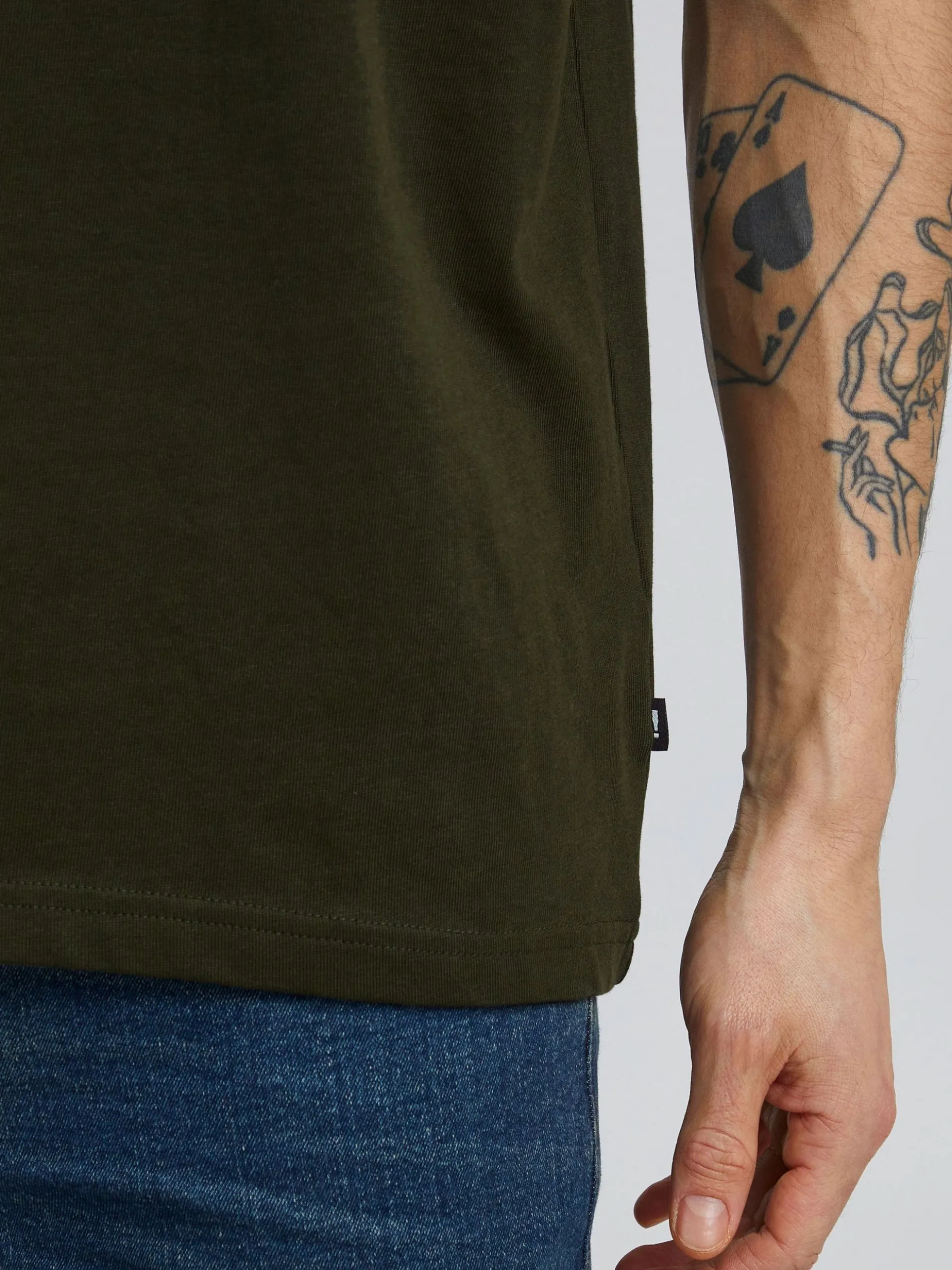 Solid Herren T-Shirt - SDCadel in grün