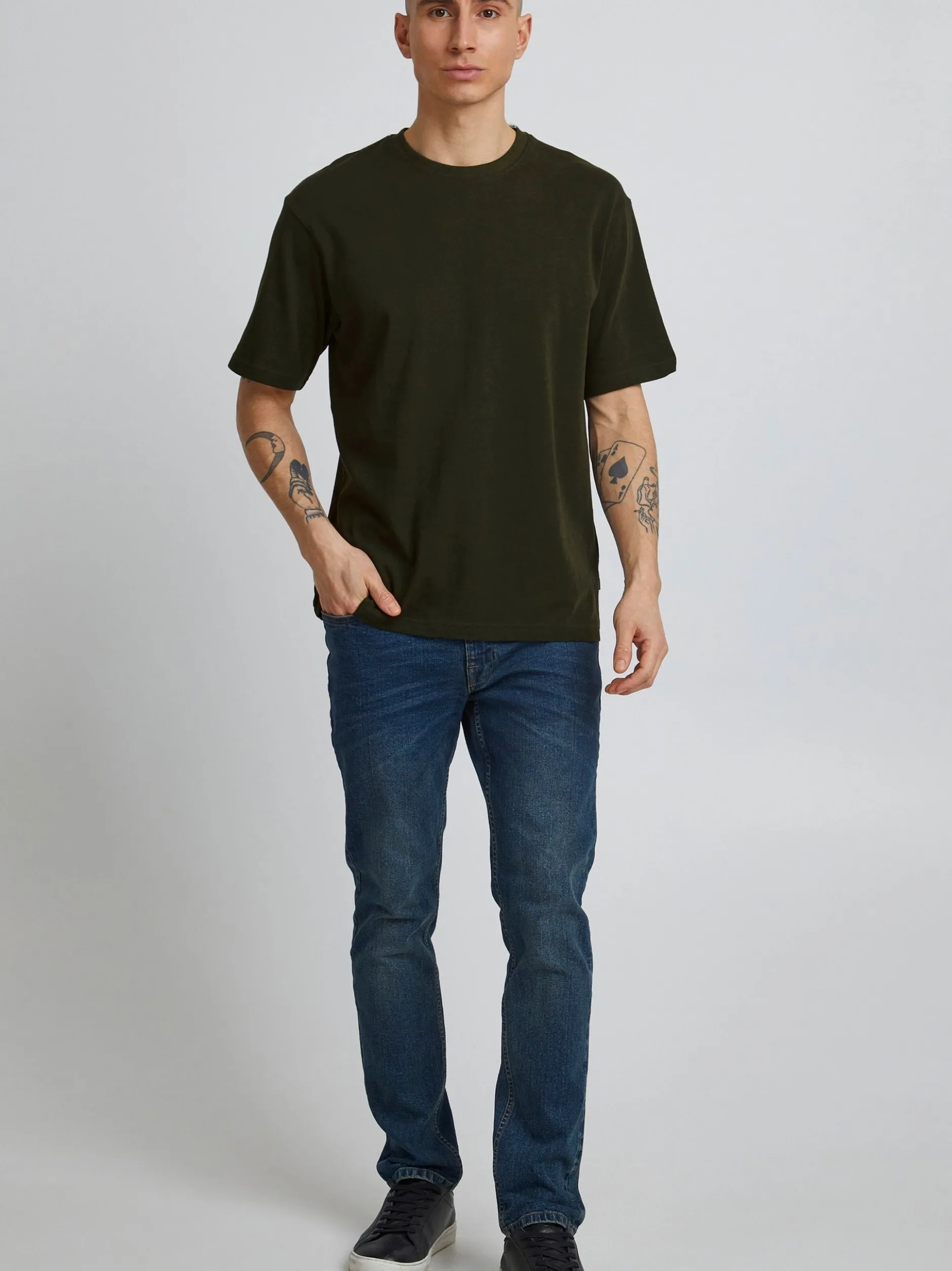 Solid Herren T-Shirt - SDCadel in grün