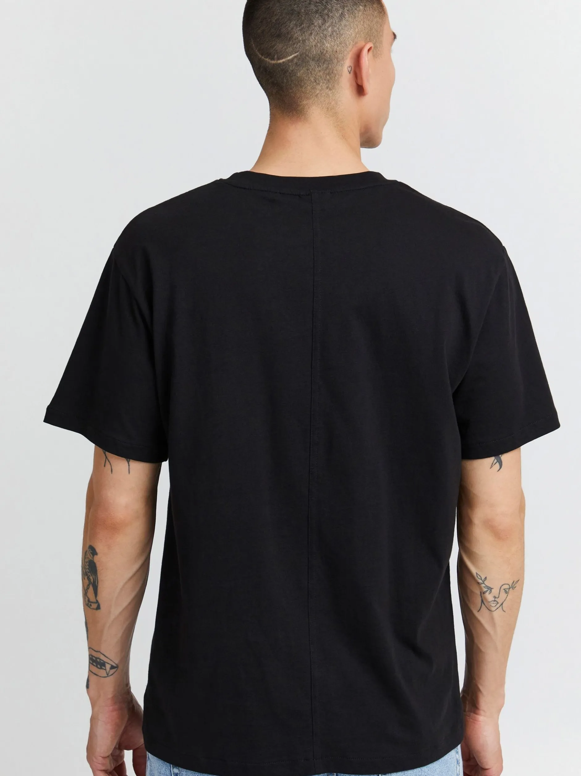Solid Herren T-Shirt - SDCadel in schwarz
