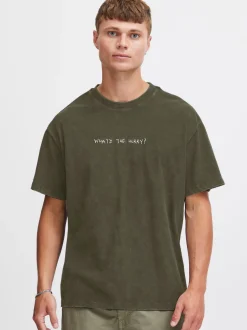 Solid Herren T-Shirt - SDHammad in grün