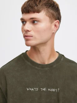 Solid Herren T-Shirt - SDHammad in grün