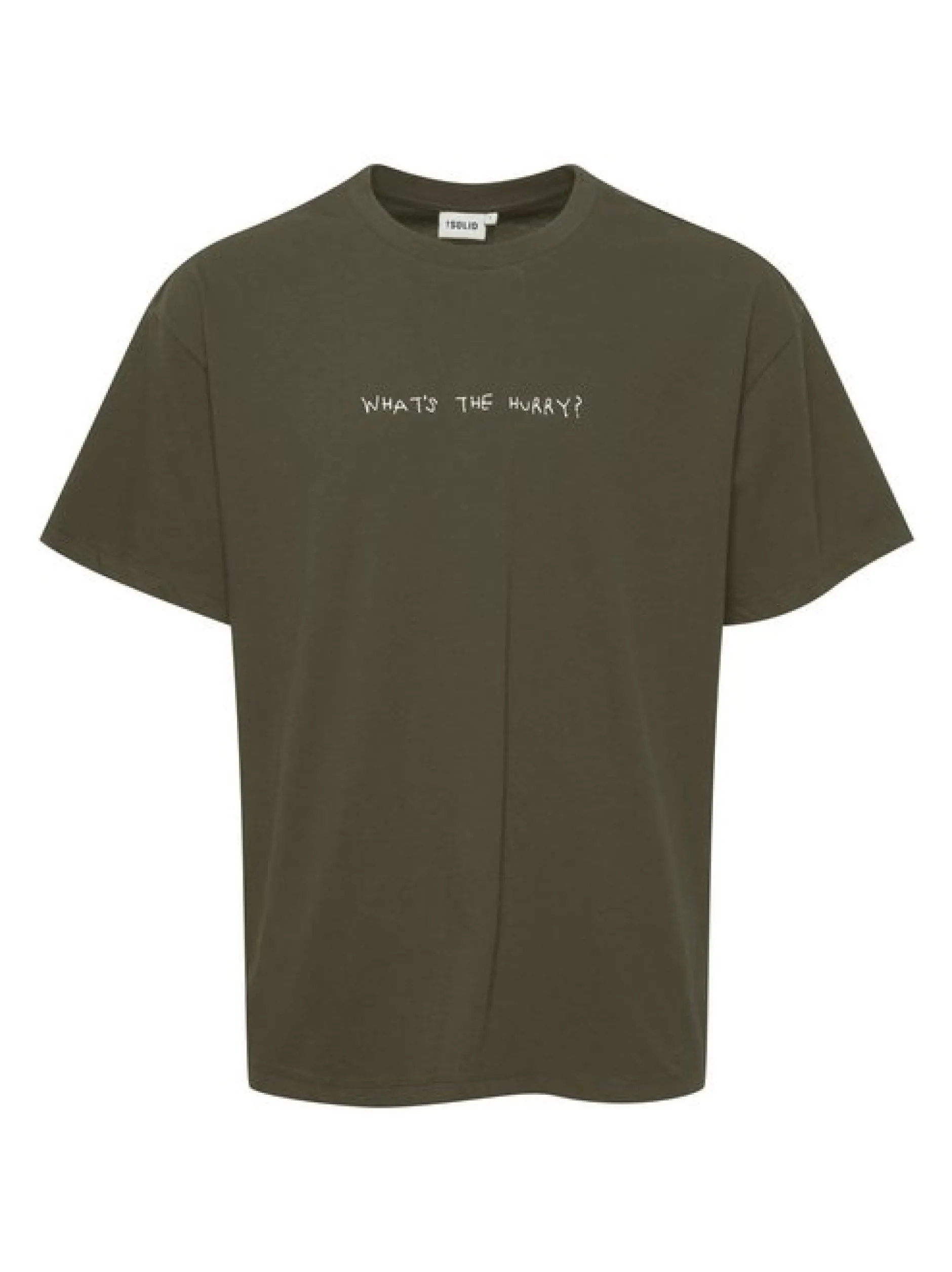 Solid Herren T-Shirt - SDHammad in grün