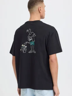 Solid Herren T-Shirt - SDIgor in schwarz
