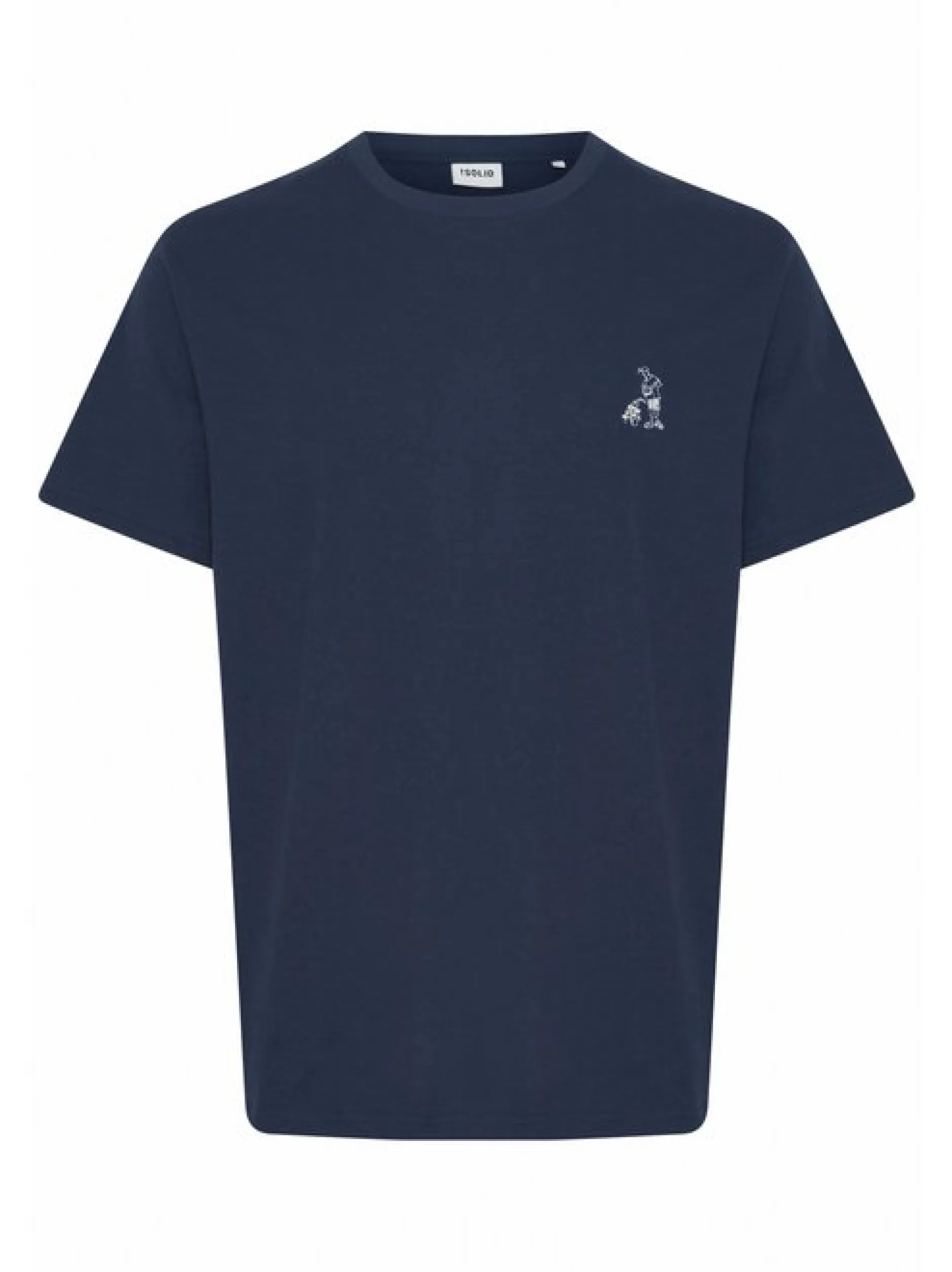 Solid Herren T-Shirt - SDIlias in blau