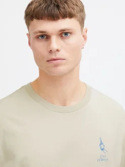 Solid Herren T-shirt - SDIsmail in sand