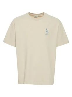 Solid Herren T-shirt - SDIsmail in sand