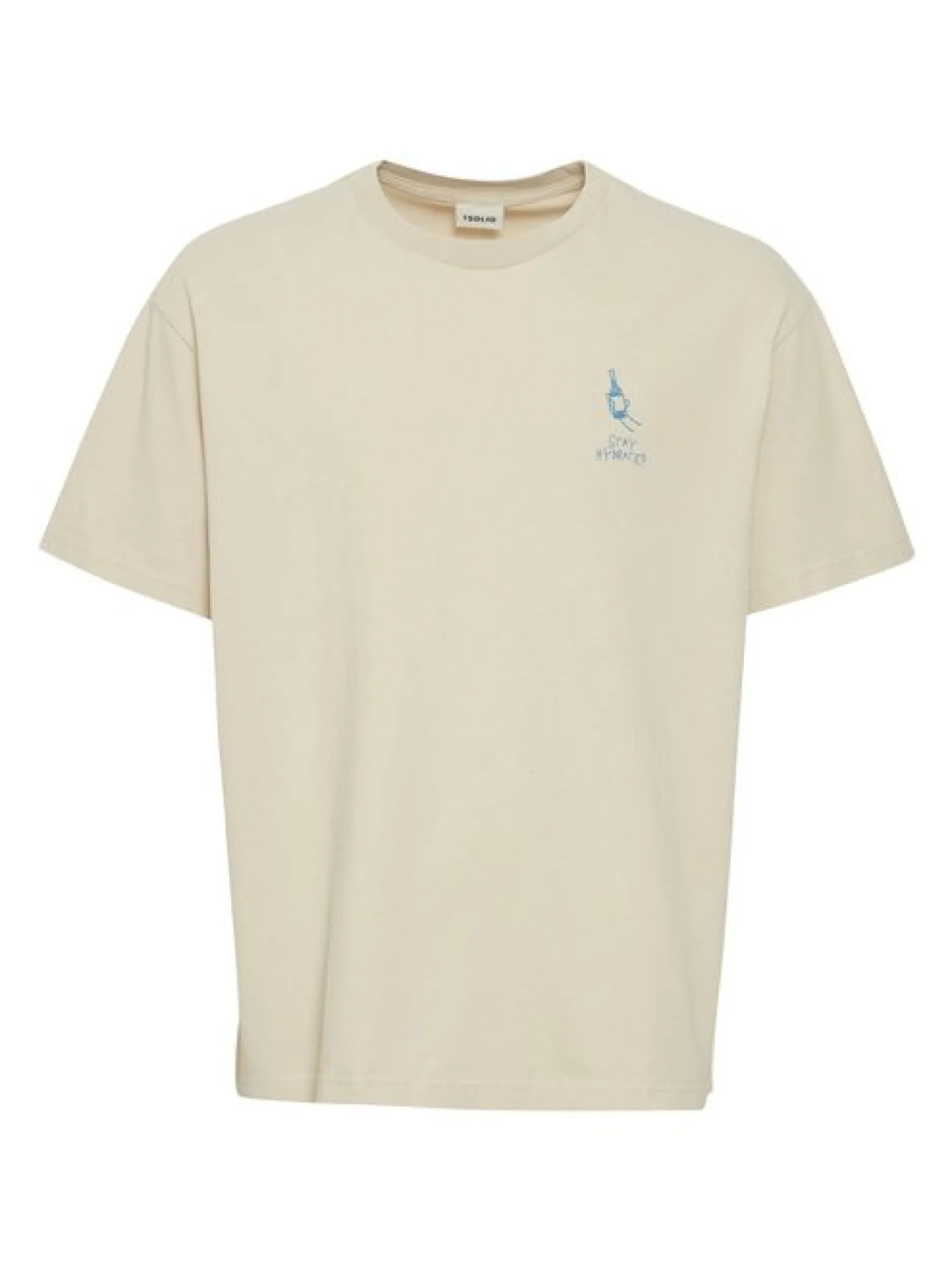 Solid Herren T-shirt - SDIsmail in sand