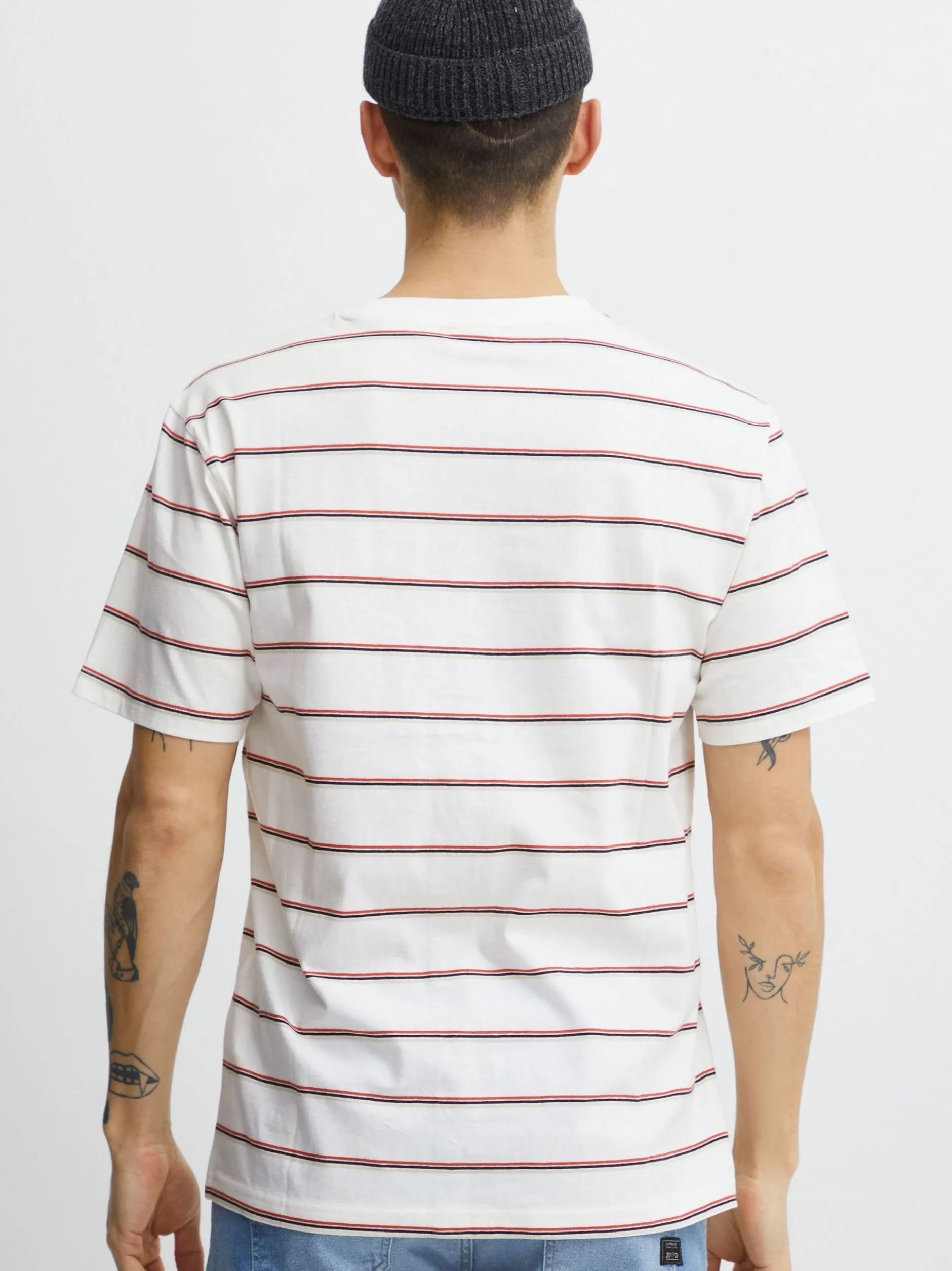 Solid Herren T-Shirt - SDJoel in weiß