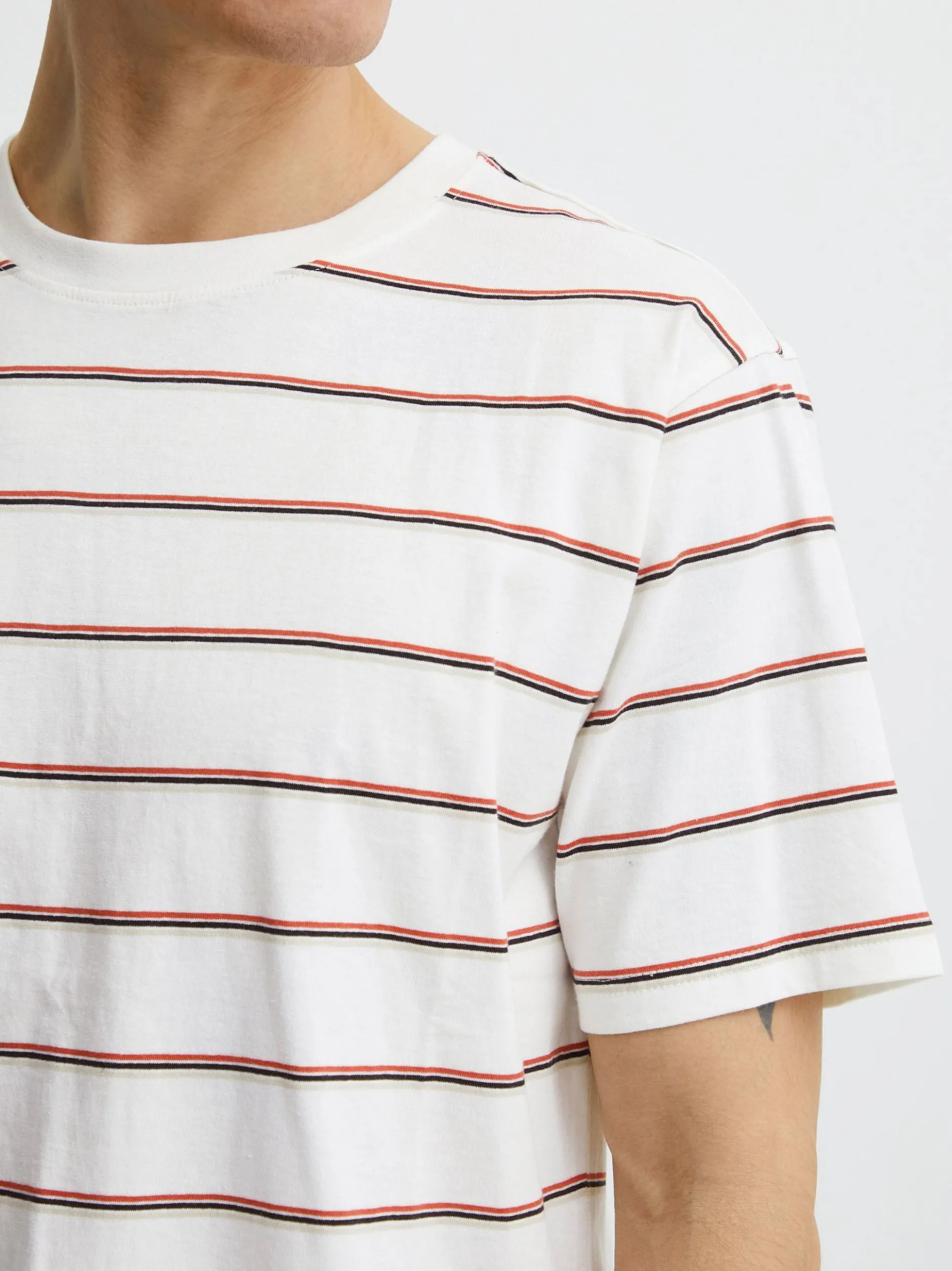 Solid Herren T-Shirt - SDJoel in weiß