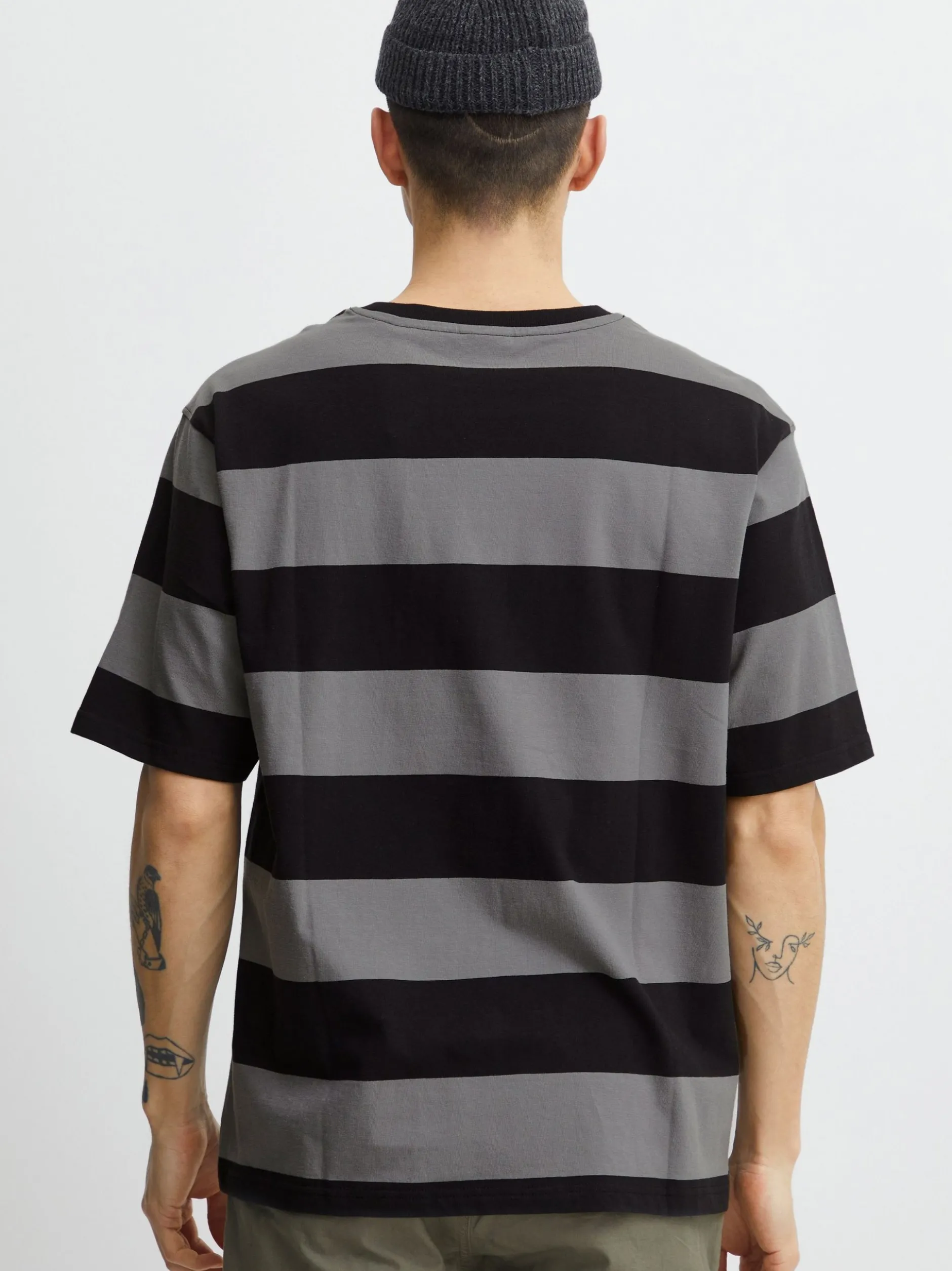 Solid Herren T-Shirt - SDJoey in schwarz