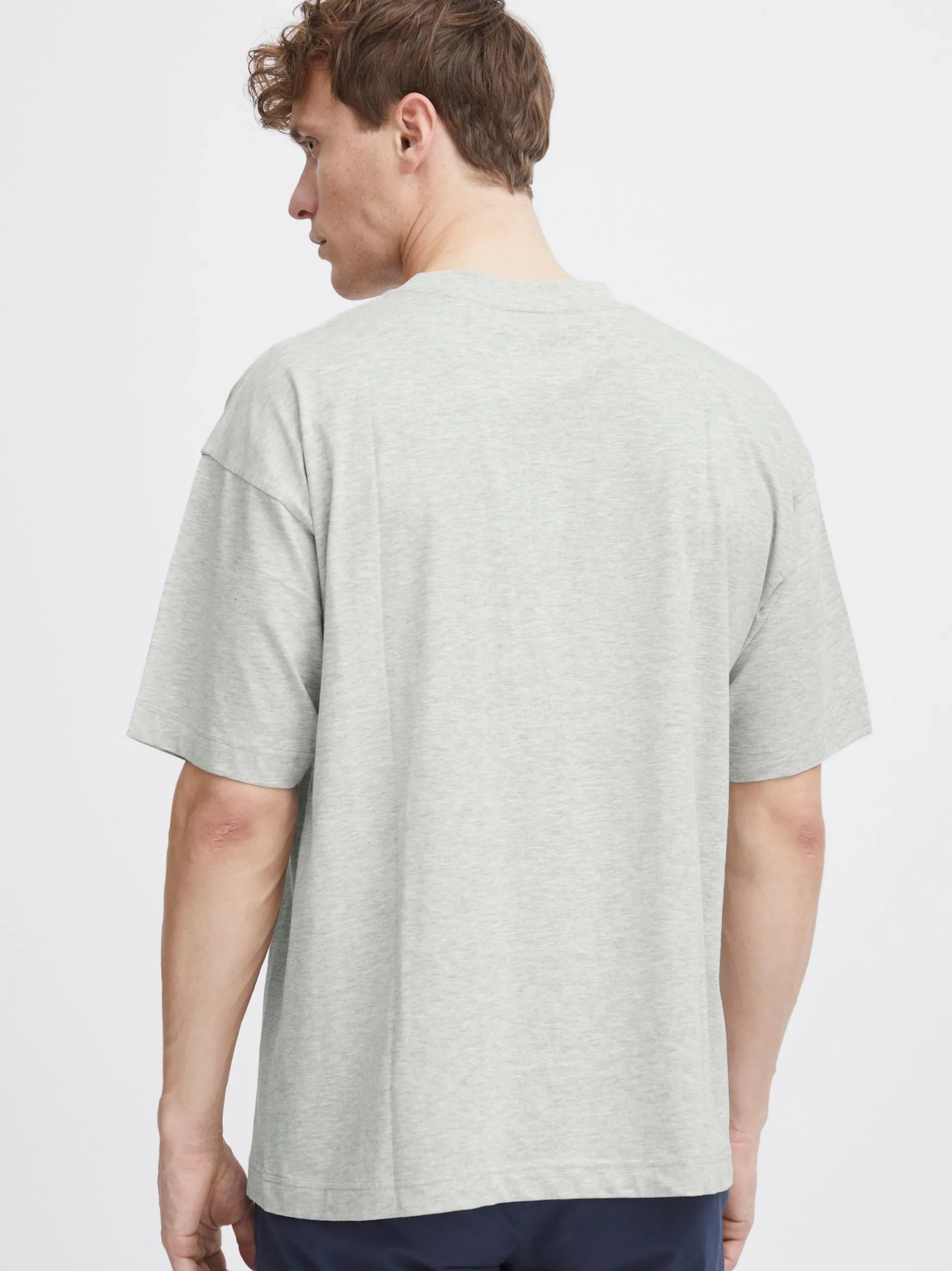Solid Herren T-Shirt - SDMalle 2er-Pack in weiß