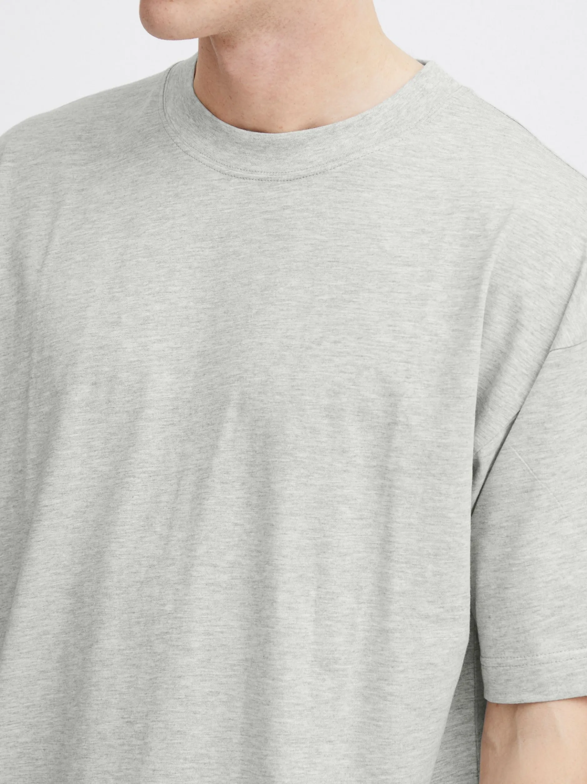 Solid Herren T-Shirt - SDMalle 2er-Pack in weiß