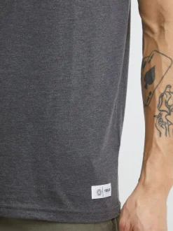 Solid Herren T-Shirt - SDManoldo in grau