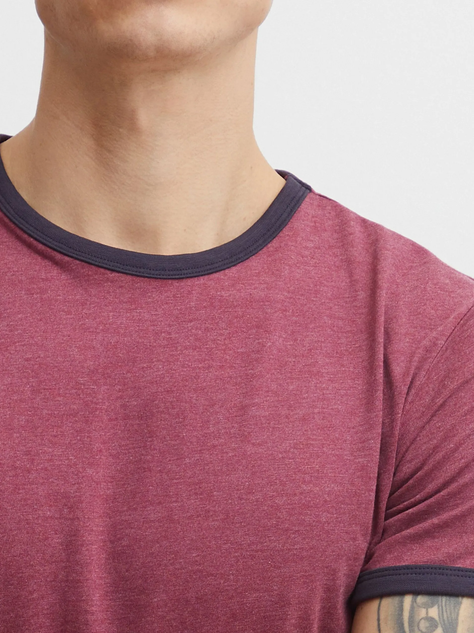 Solid Herren T-Shirt - SDManoldo in rot