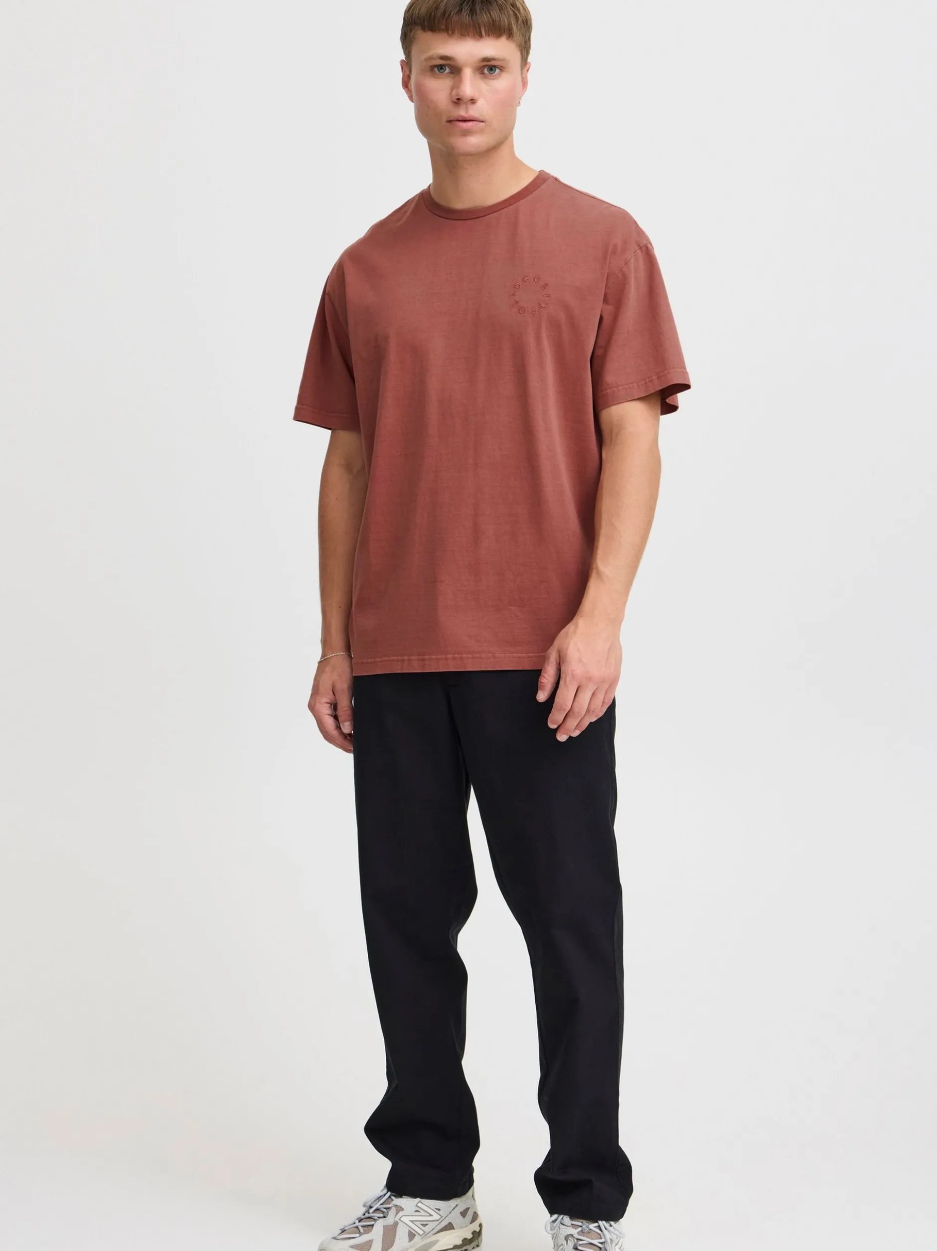 Solid Herren T-Shirt - SDMarkell in rot