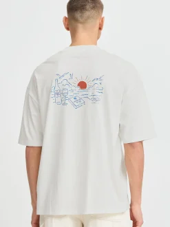 Solid Herren T-Shirt - SDOsrick in weiß