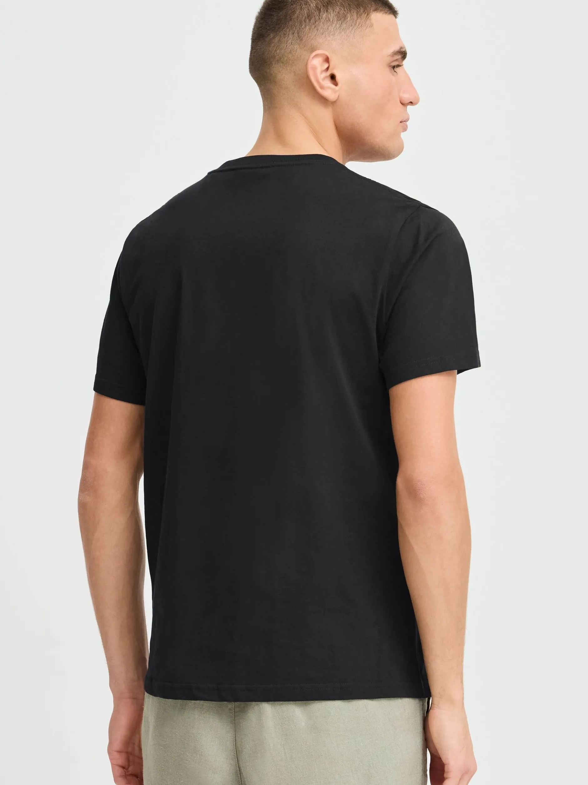 Solid Herren T-Shirt - SDOwens in schwarz