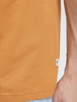 Solid Herren T-Shirt - SDPedro in orange