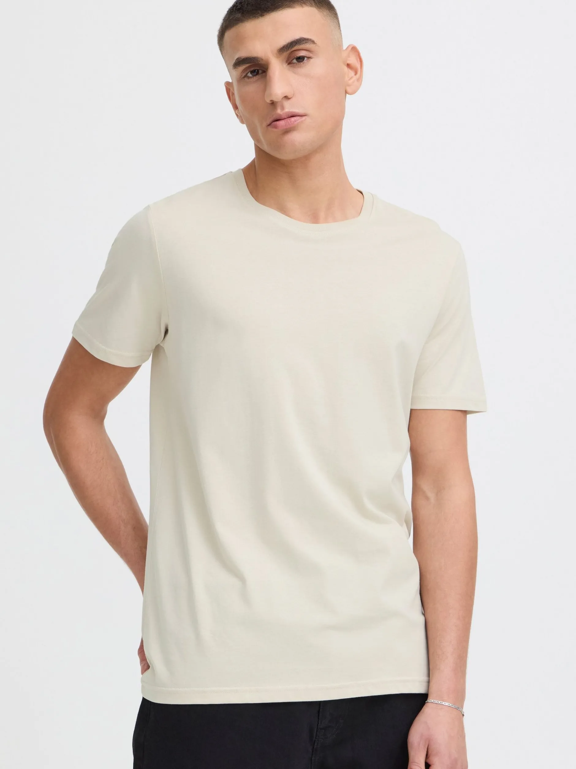 Solid Herren T-Shirt - SDRock in beige