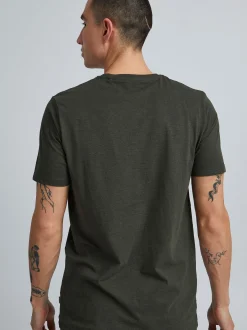 Solid Herren T-Shirt - SDRock in grün