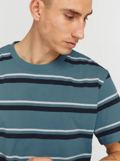 Solid Herren T-Shirt - SDVicente in blau