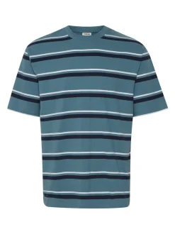 Solid Herren T-Shirt - SDVicente in blau