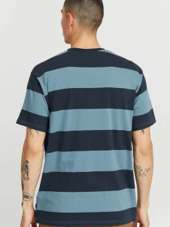 Solid Herren T-Shirt SDVicente in blau