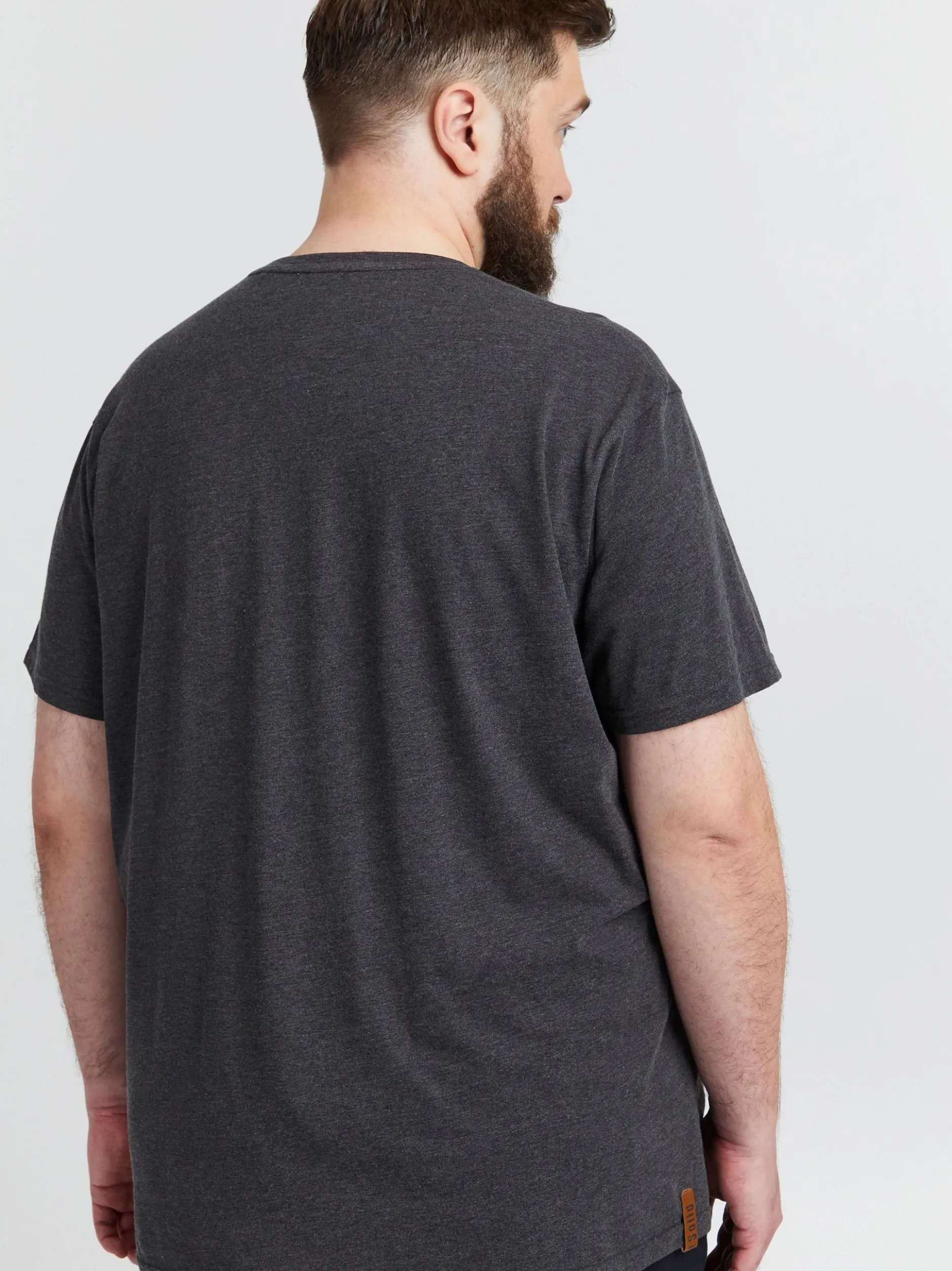 Solid Herren T-Shirt - SDVolker Big & Tall in grau