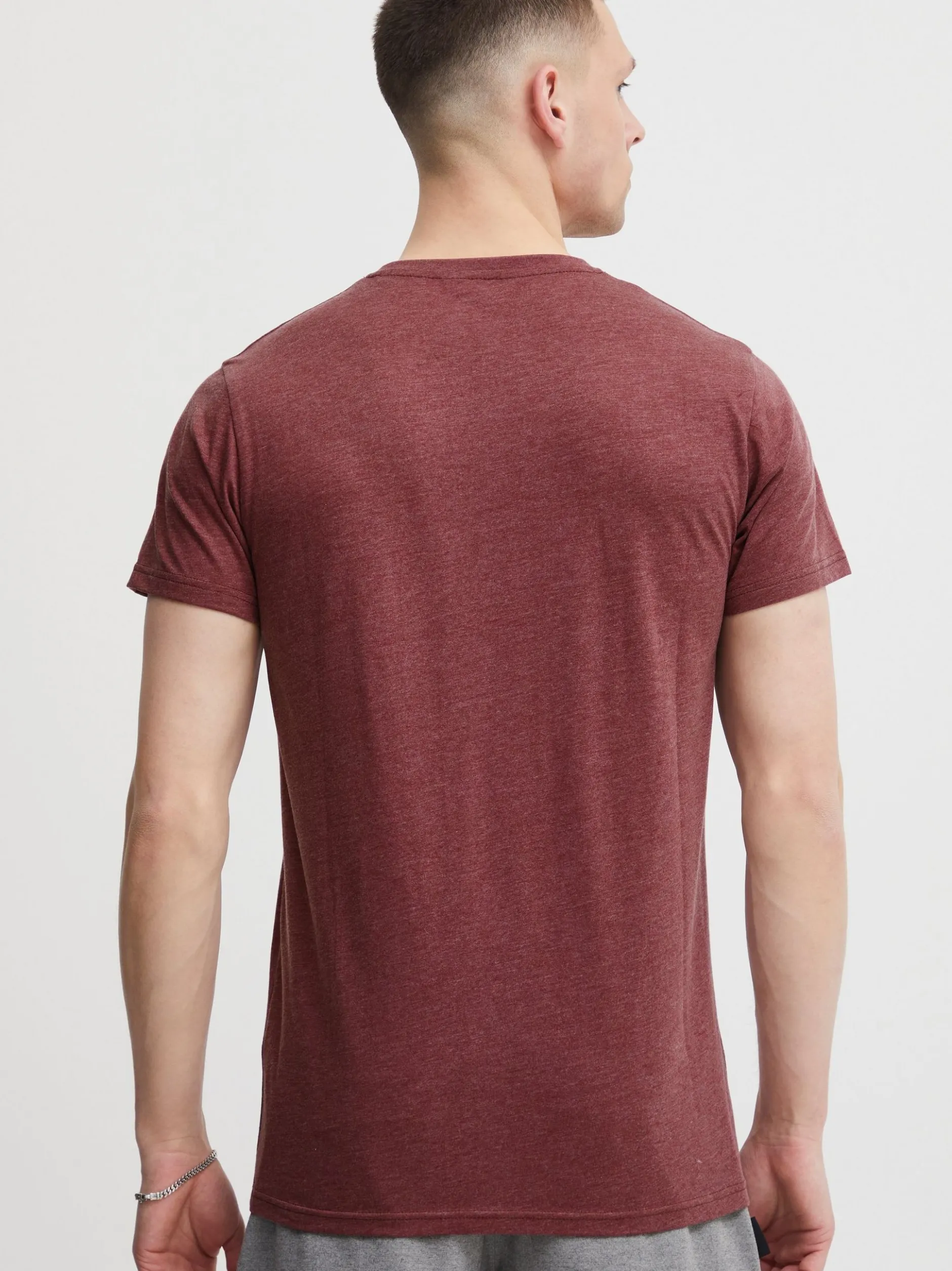 Solid Herren V-Shirt - SDBedo in rot