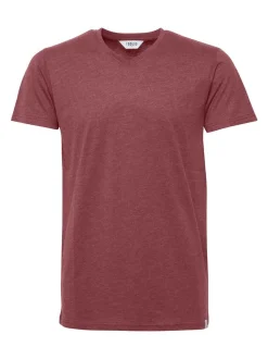 Solid Herren V-Shirt - SDBedo in rot