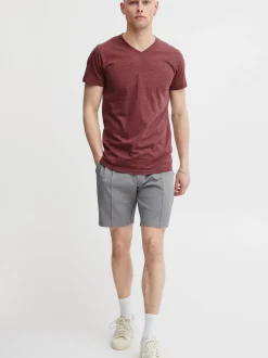 Solid Herren V-Shirt - SDBedo in rot