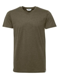 Solid Herren V-Shirt - SDBedo in grün