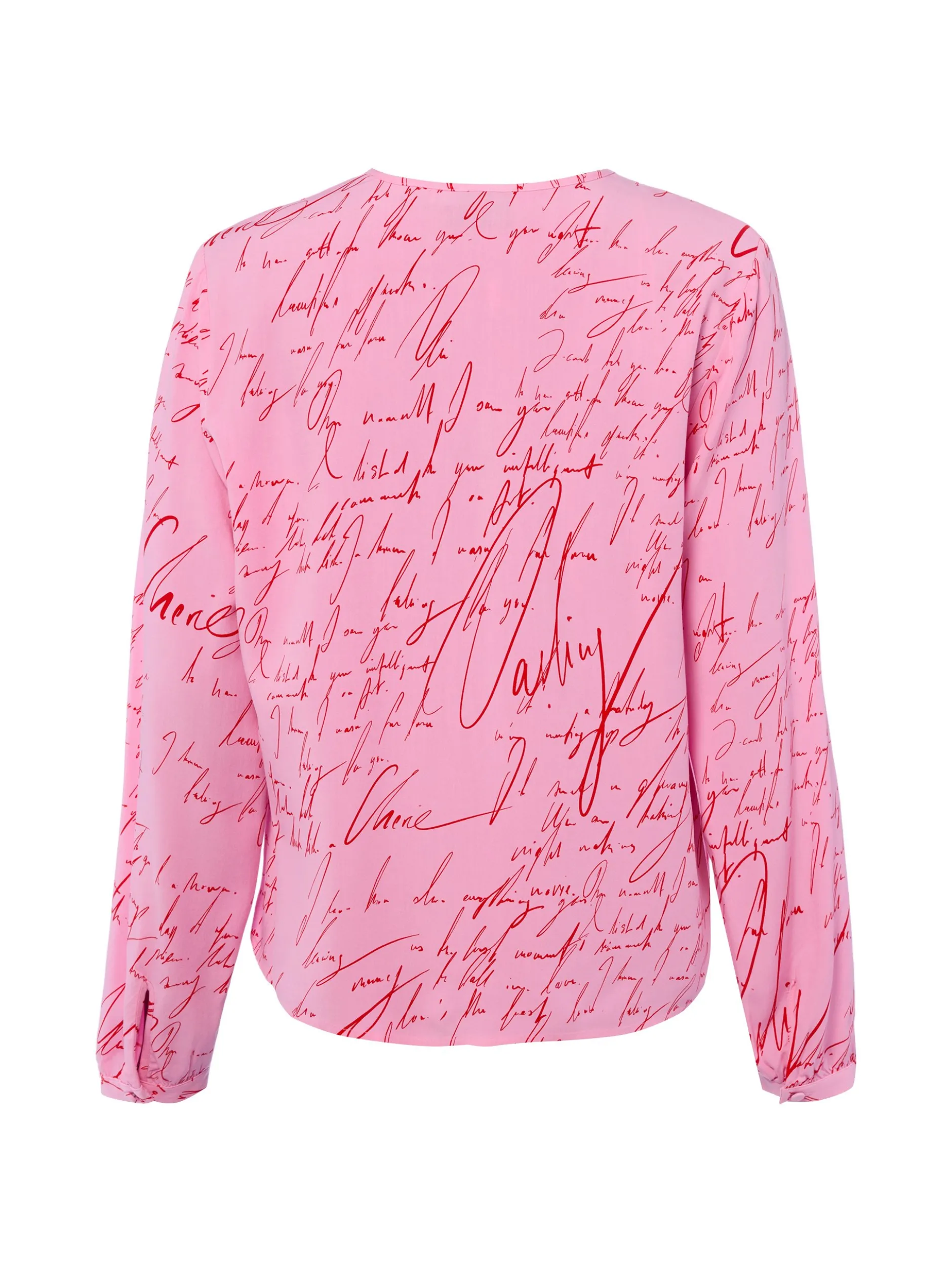 s.Oliver BLACK LABEL Damen Blusenshirt in pink rot