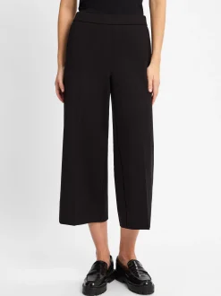 s.Oliver BLACK LABEL Damen Hose in schwarz - Länge: midi