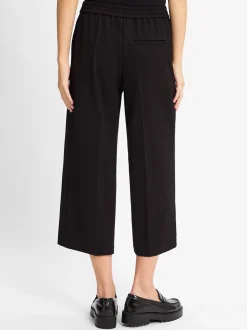 s.Oliver BLACK LABEL Damen Hose in schwarz - Länge: midi