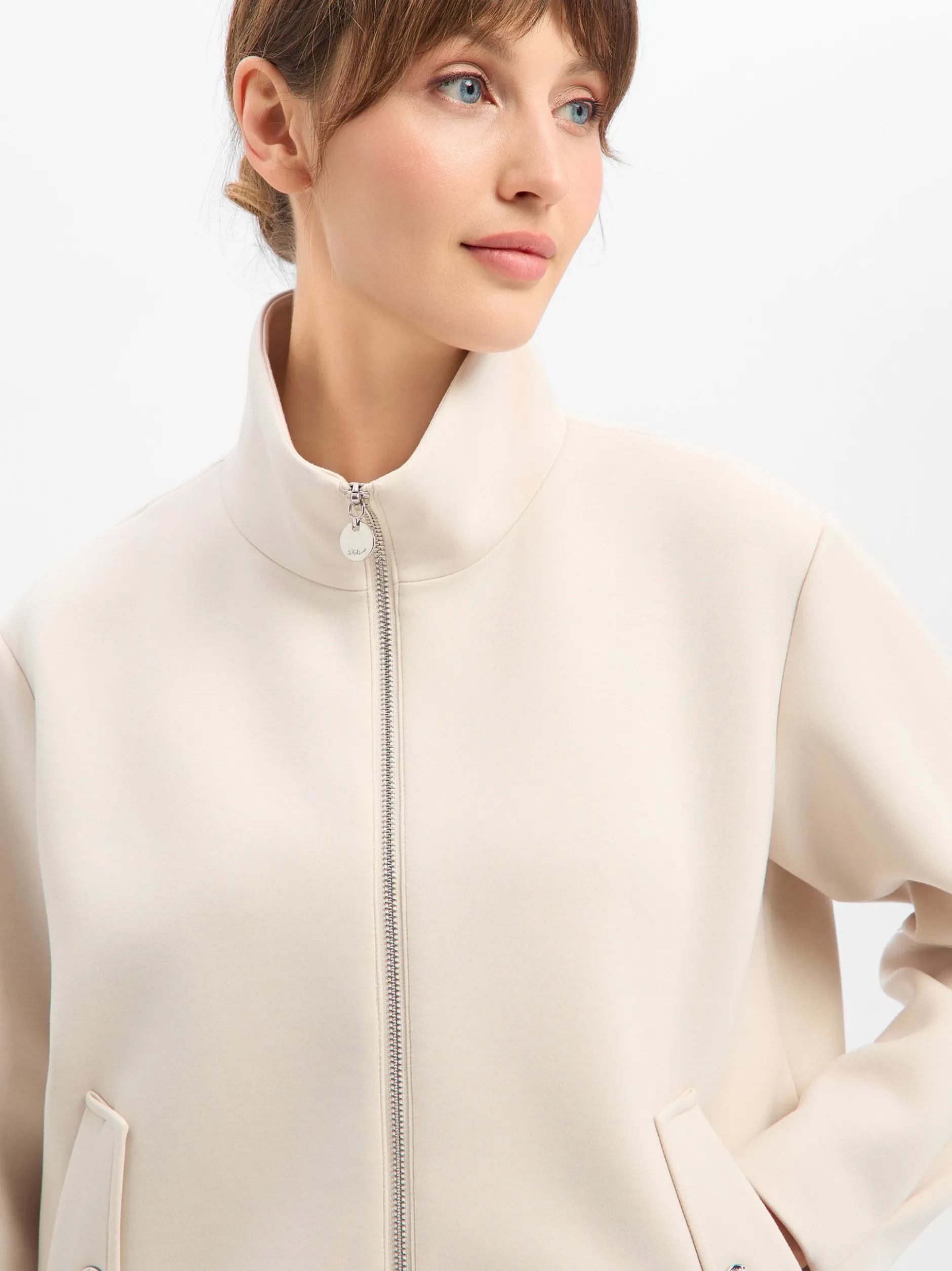 s.Oliver BLACK LABEL Damen Jacke in beige