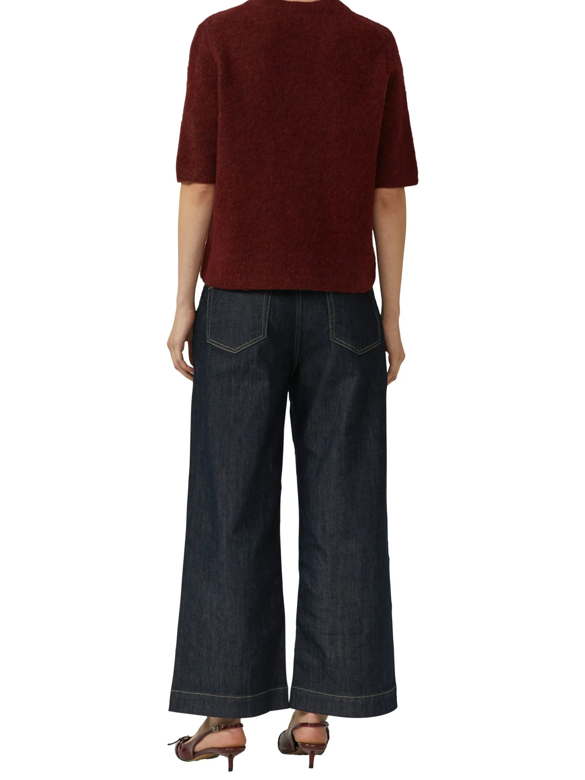 s.Oliver BLACK LABEL Damen Strickpullover in bordeaux