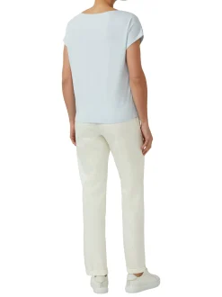 s.Oliver BLACK LABEL Damen T-Shirt in hellblau gras