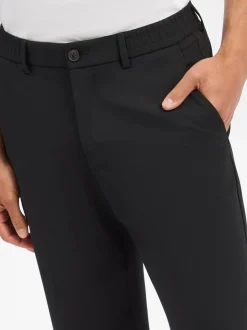 s.Oliver BLACK LABEL Herren Baukasten-Anzughose in schwarz